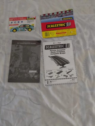 Scalextric Puente Completo Ref. 8807 (Tecnitoys)