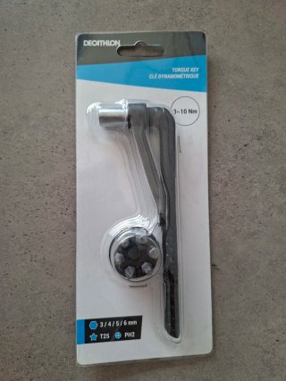 Llave dinamométrica Decathlon 3-10 Nm
