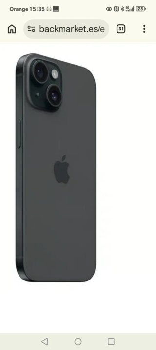 iPhone 15 Negro