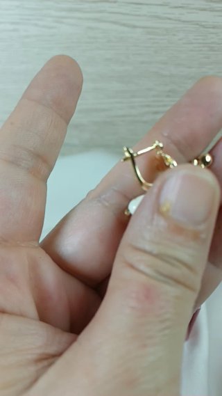 Pendientes Vintage Corales Naturales Oro 18k