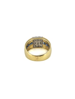048-01-00217 Anillo Oro 18K con Diamantes