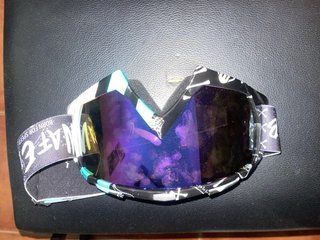 Gafas de motocross con banda