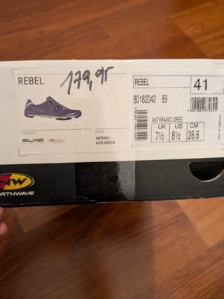 NUEVAS Zapatillas NORTHWAVE REBEL MTB talla 41