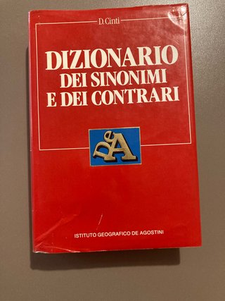 Dizionario dei sinonimi
