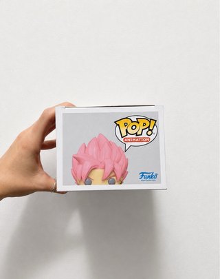 Funko Pop Dragon Ball Super Goku Black Rosé Glow