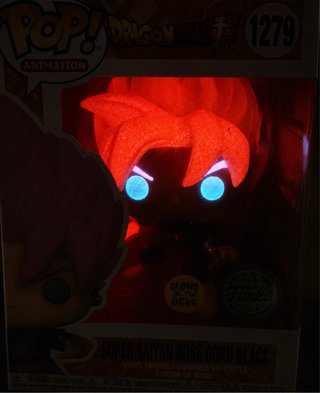 Funko Pop Dragon Ball Super Goku Black Rosé Glow