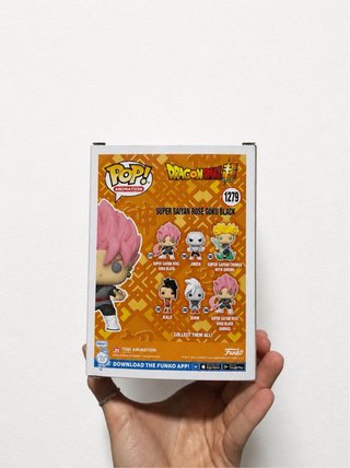 Funko Pop Dragon Ball Super Goku Black Rosé Glow