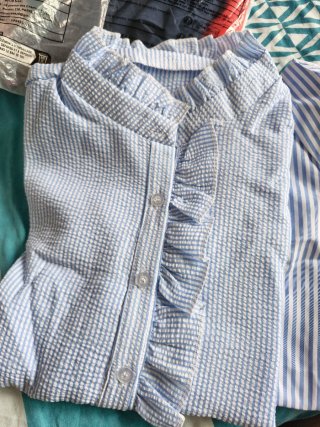 Lote blusas mujer talla XL y falda