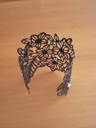 2 Pulseras Leopardo y Flores
