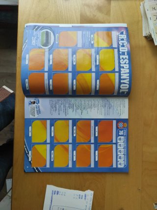 Álbum vacío Panini Liga BBVA 2010-2011 10 11