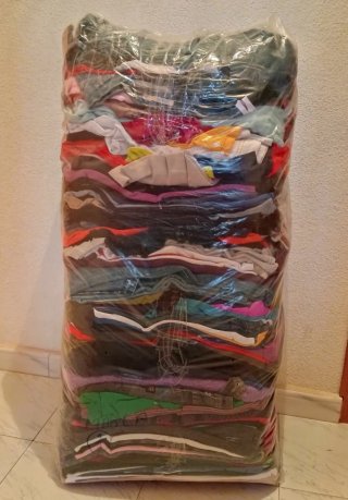 Saco de Ropa de Marca de Grado B por solo 3€ el KG