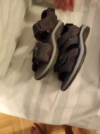 Sandalias Chiruca Trekking Talla 37 Gris y Morada