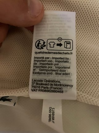 Tuta da tennis Lacoste (M) Bianco, Blu navy, Verde