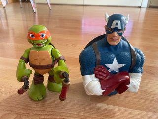 Lote Figuras Star Wars y Spiderman