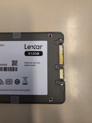 SSD Lexar NS100 512GB SATA III Nuovo Sigillato