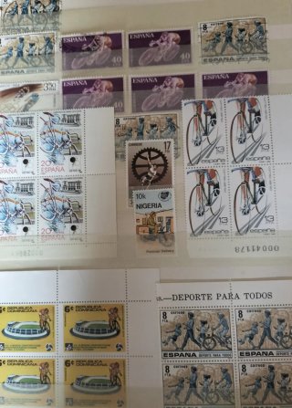 Ciclismo 7 Bloques+22 Sellos Nuevos MNH