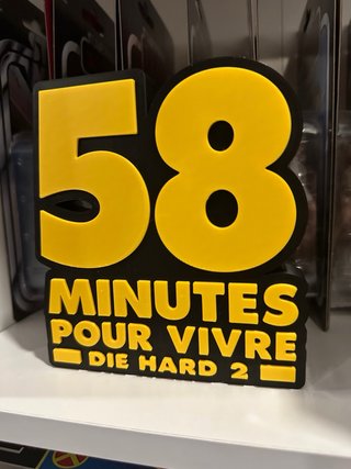 Die Hard 2 Logo 3D Francês