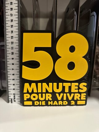 Die Hard 2 Logo 3D Francês