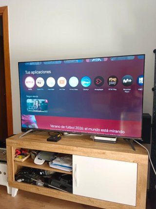 Xiaomi Qled 4K 55" Smart TV 2025 o CAMBIO x TV 43