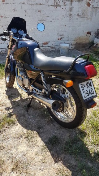 Honda XBR 500 Negra