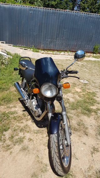 Honda XBR 500 Negra