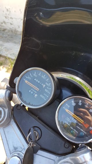 Honda XBR 500 Negra