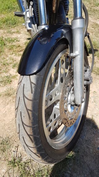 Honda XBR 500 Negra