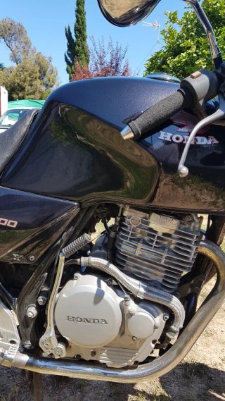 Honda XBR 500 Negra