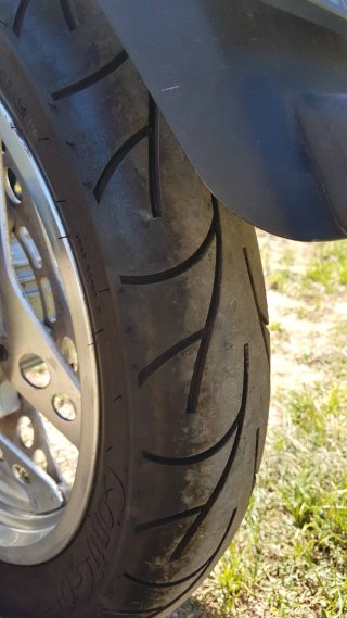 Honda XBR 500 Negra