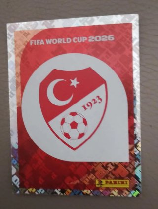 Cromo Turquía Mundial 2026