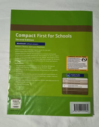 Compact First for Schools Student's Book + Workboo