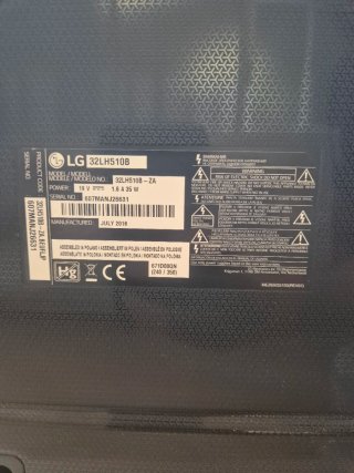 Televisor LG 32 Plata