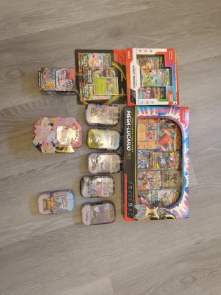 Lote de cartas Pokémon