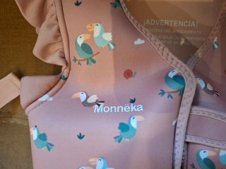 Chaleco/flotador aprendizaje Monnëka + gorrito