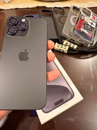 iPhone 15 Pro Max 256GB Gris/Azul
