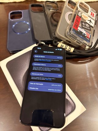 iPhone 15 Pro Max 256GB Gris/Azul