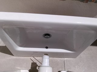 Lavabo Gala Blanco Porcelana