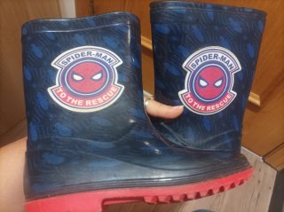 Botas agua niño Talla 31 Spider-Man