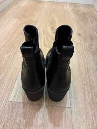 Botines negros tacón talla 41 H&M