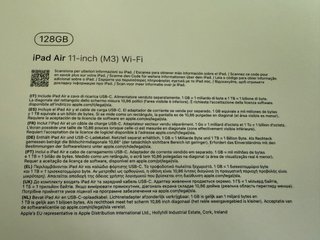 iPad Air 11” M3 como nuevo