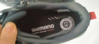 Zapatillas Shimano Spinning Negras y Rojas