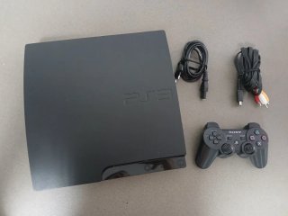 Console PS3 Slim Nera + Controller e Cavi