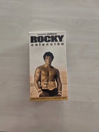 Pack 5 Películas Rocky VHS Español