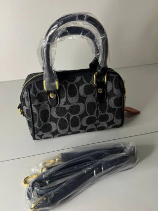 Bolso Satchel Rowan Negro
