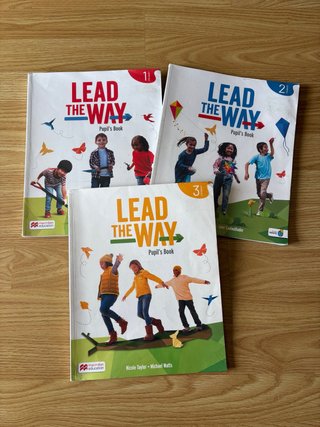 LIBROS TEXTO,1, 2 y 3 INGLES LEAD THE WAY PRIMARIA