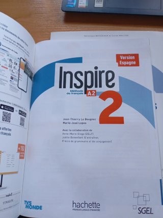 Inspire 2 méthode de français. A2
