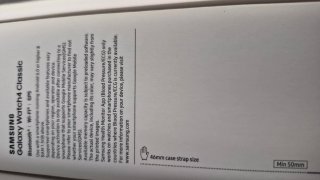 Samsung Galaxy Watch4 Classic 46mm Negro