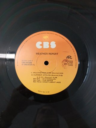 Weather Report LP 33 giri 1982