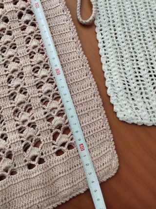Bolsas de ganchillo hechas a mano (3 unidades)