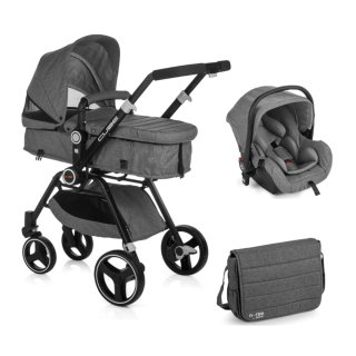 Carro 3 en 1: Silla, Capazo y Maxicosi
